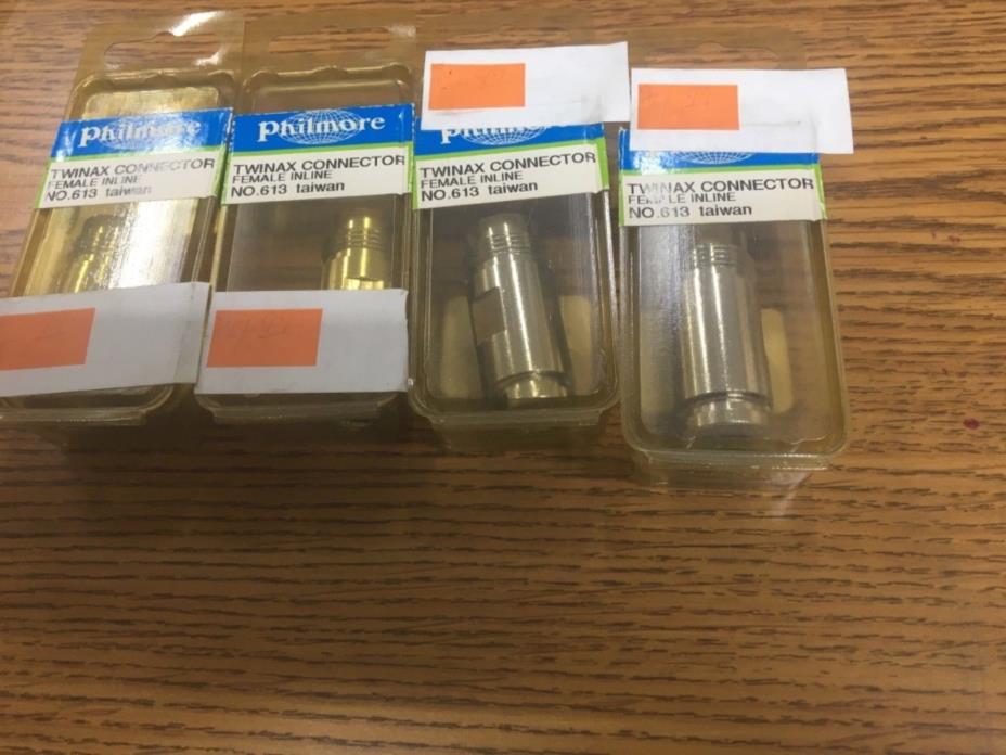 4 Lott -Twin ax Connector Female inline