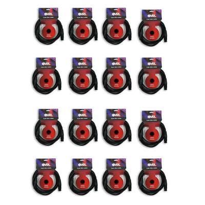 12  Dmx Cables 3 Pin 15' ft Pro Lighting DJ Stage Cables by VRL
