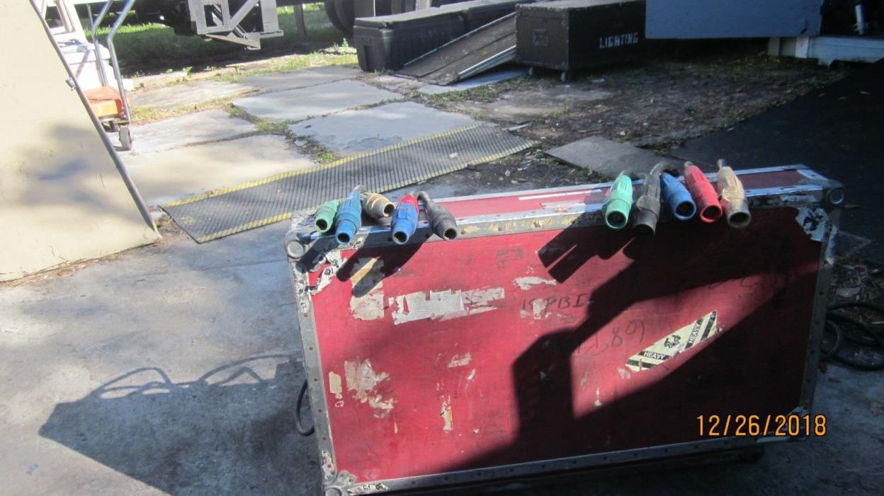 Cam to cam 2/0  Five Single Feeder Cables 50 ft plus