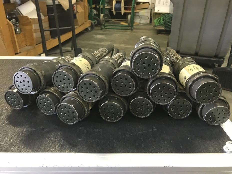 Socapex 12-pin Female Connectors for Stage and Theatrical Lighting