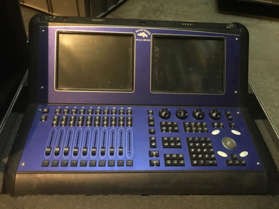 High End Systems Road Hog 3 Full Boar Lighting Console w/ ATA Roadcase