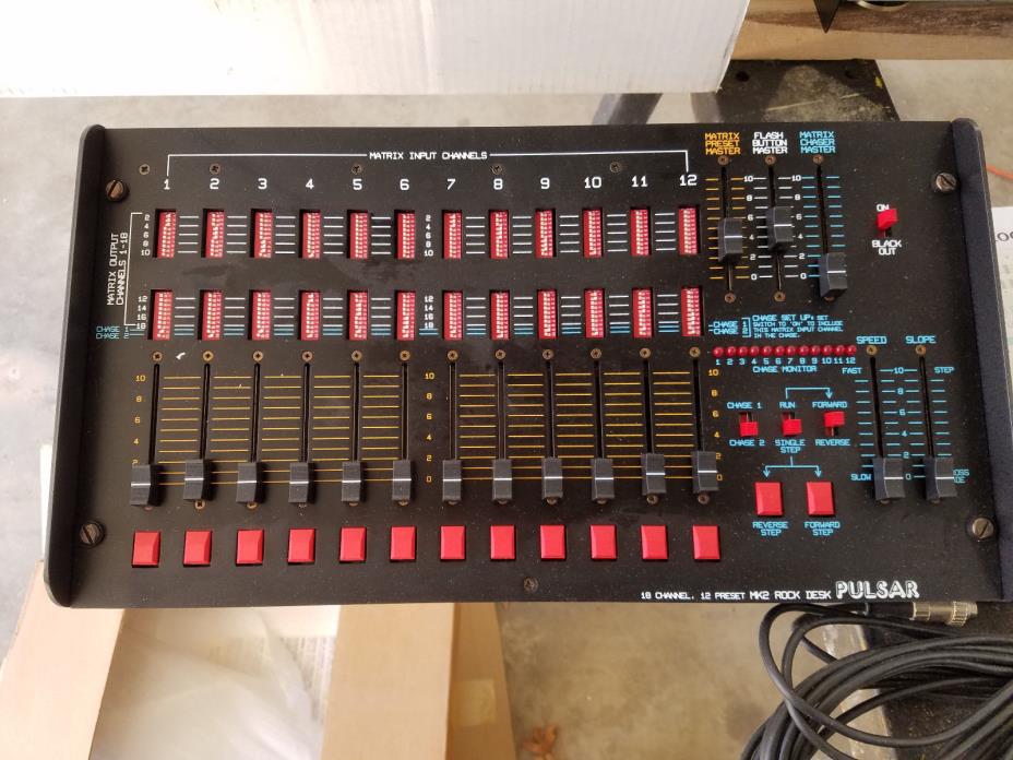 18 Channel Matrix Stage Lighting Controller