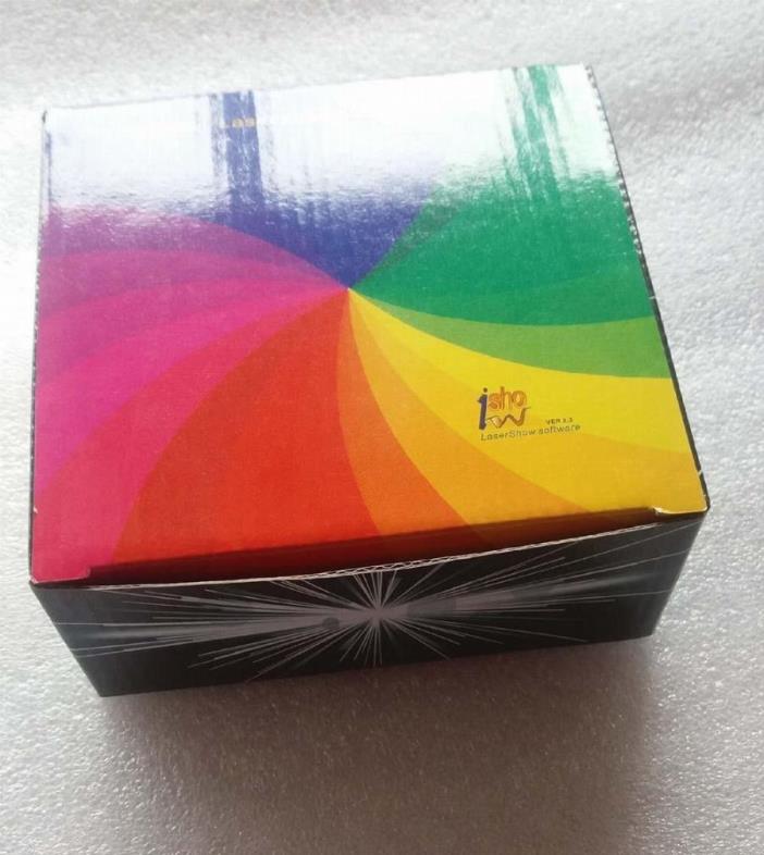 Ishow 2.3 Lasershow software with USB interface and ILDA cable