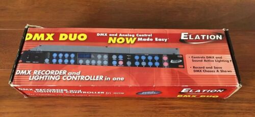 Elation Professional DMX Duo Lighting Controller And Recorder Open Box New