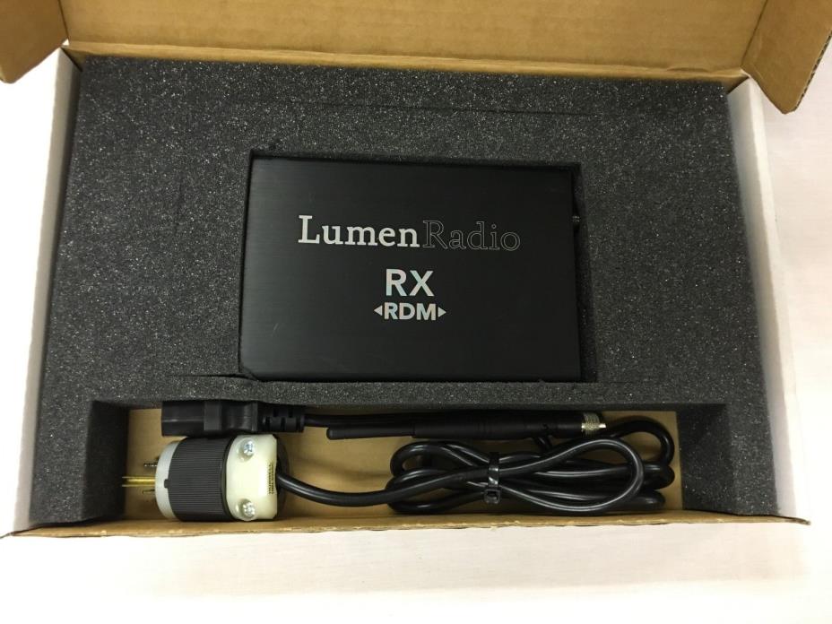 Lumen Radio CRMX NOVA Single Universe RDM Enabled Receiver (LUMINRRX1)