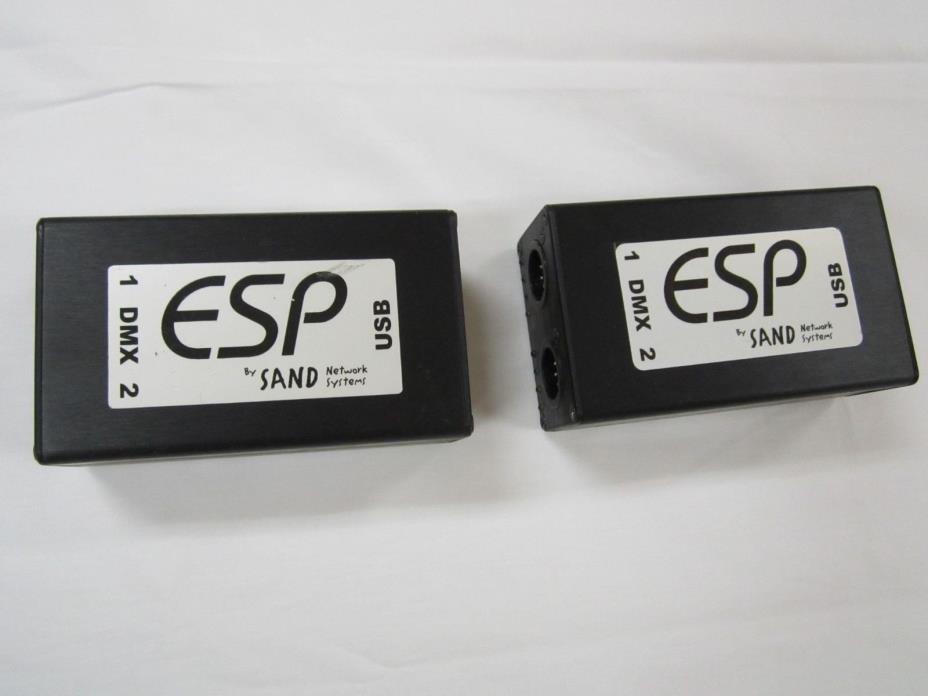 2-Pack ESP Vision Dongles - DMX-USB Interface