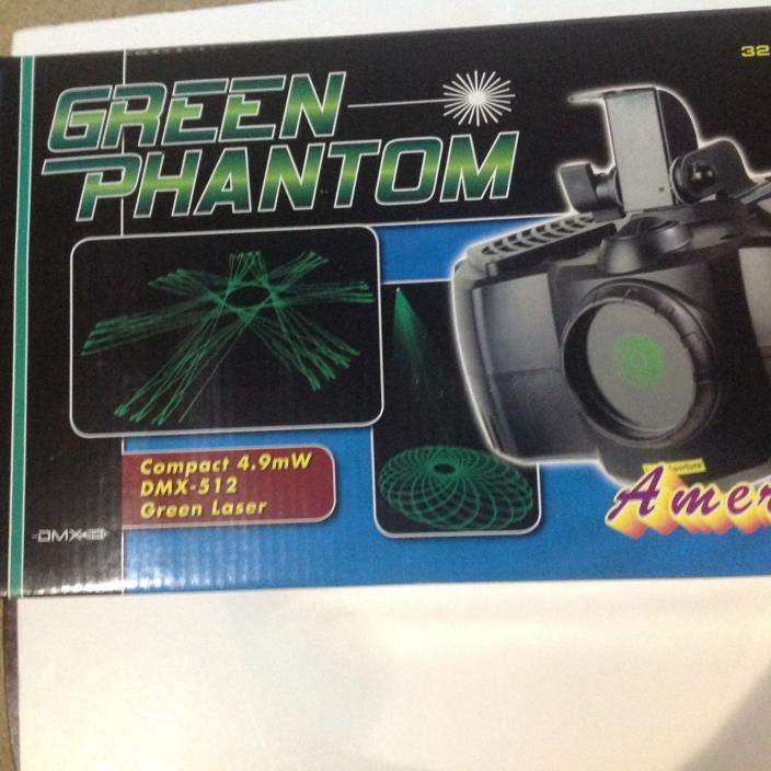 AMERICAN DJ GREEN PHANTOM GREEN LASER