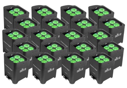 20 Chauvet DJ Freedom Par Quad-4 RGBA Wireless Par