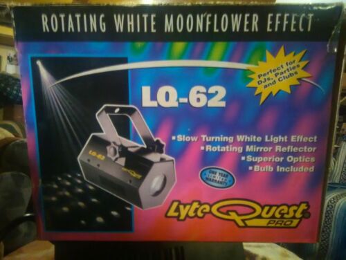 Rotating White Moonflower Effect LQ-62