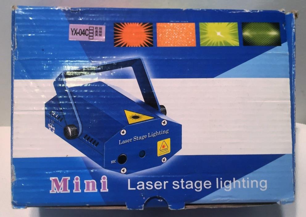 Portable Led Mini Disco Laser Stage Lighting Brand New FREE SHIPPING