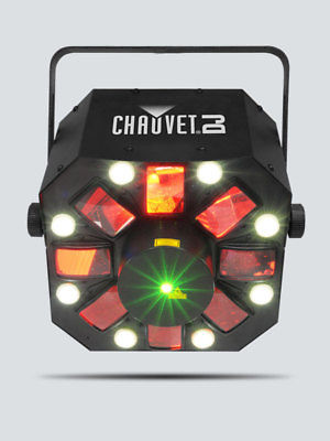 Chauvet Swarm 5FX 3 in 1 Moonflower, Strobe, Red & Green Laser New