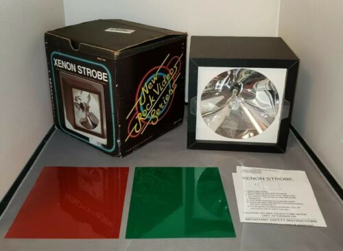 Vintage Xenon Strobe Light Stage Lighting Rock Video Series 1995 