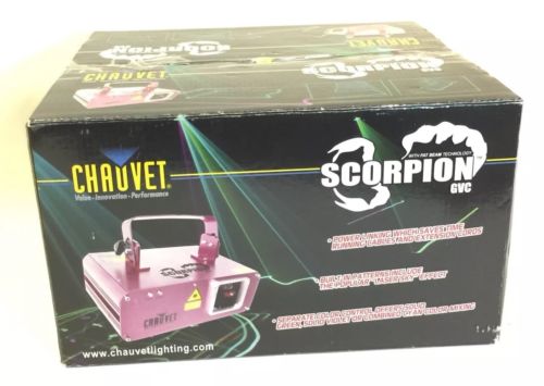 Chauvet Scorpion Fat Beam Aerial Effect Laser Light GVC NEW NIB