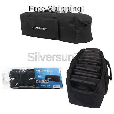 ADJ Products F8 PAR, New Value Transport Bags FRO, 8 Black