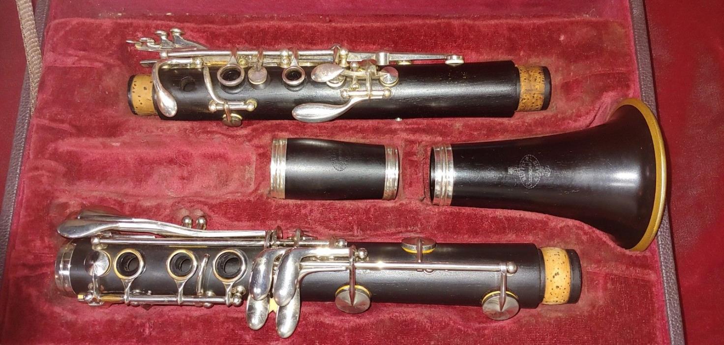 Buffet E-11/E-12 Combo Grenadilla Bb Soprano Clarinet #0334