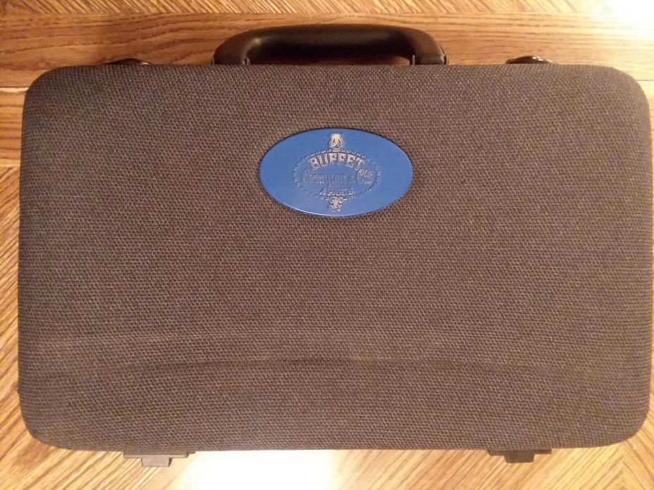 Vintage Buffet Crampon Clarinet French Case with Badge
