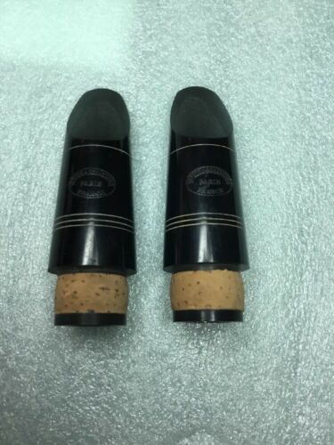 Evette & Schaeffer Paris C CLARINET  MOUTHPIECE Two Mouthpiece Lot