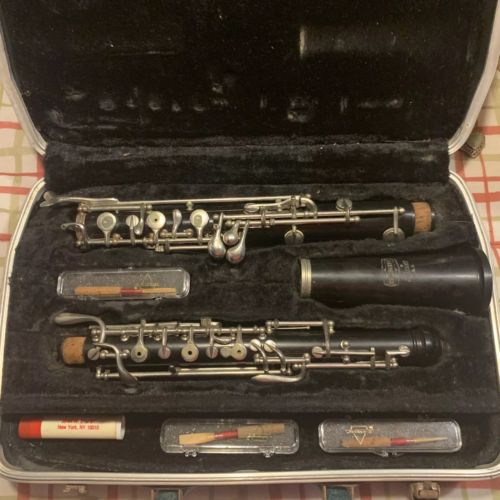 Bundy Selmer Usa Student Music Band Oboe Instrument Vintage