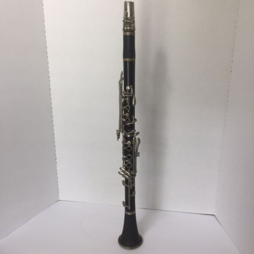 Vintage Unbranded Clarinet For Parts or Repair Project Music Instrument