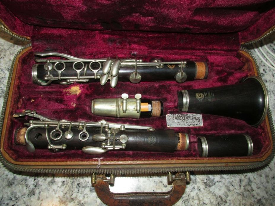1949 HENRI SELMER PARIS FRANCE PROFESSIONAL CENTERED TONE Bb CLARINET #N63xx