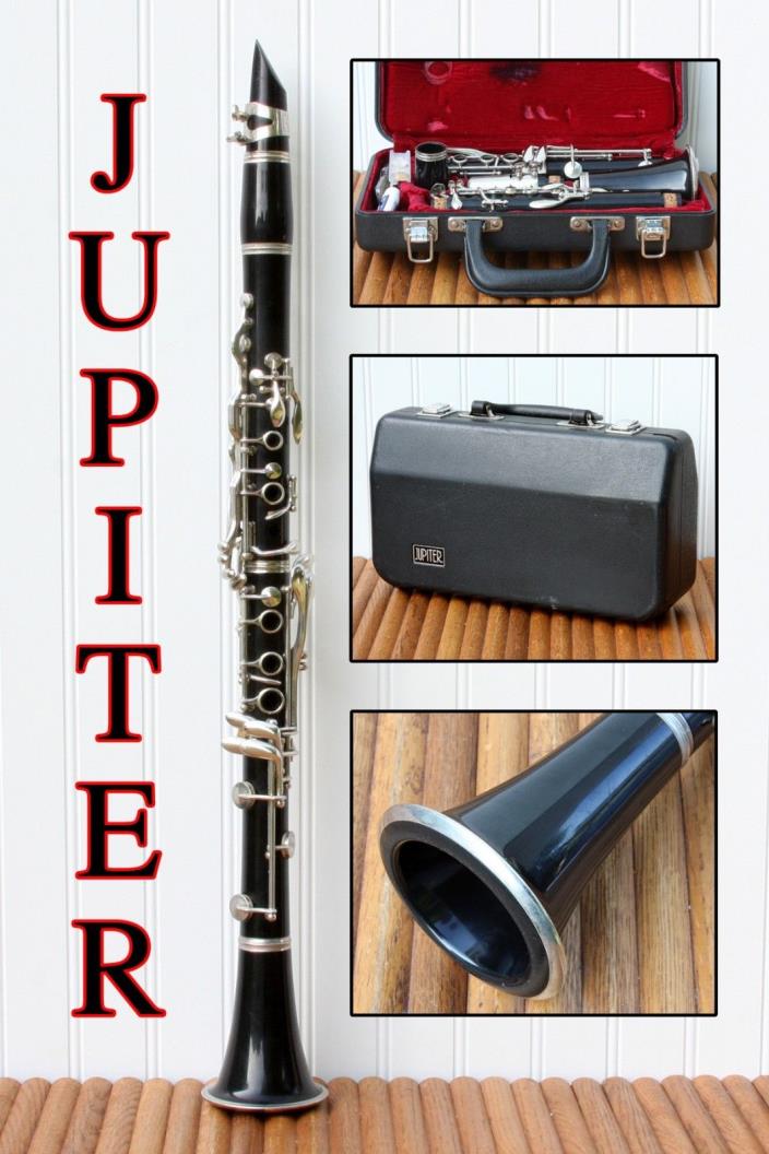 Vintage Jupiter Clarinet JCL-631 With Case And Mouthpiece Bb