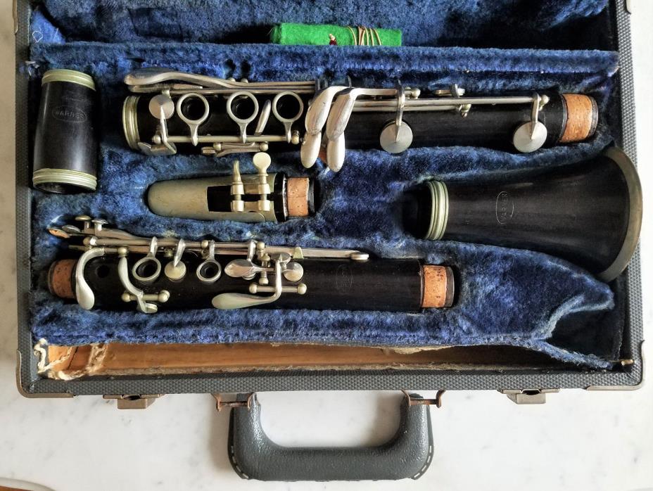 Vintage Warner Clarinet with Case