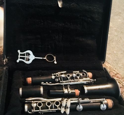 Vintage Noblet Paris Clarinet with Case USED