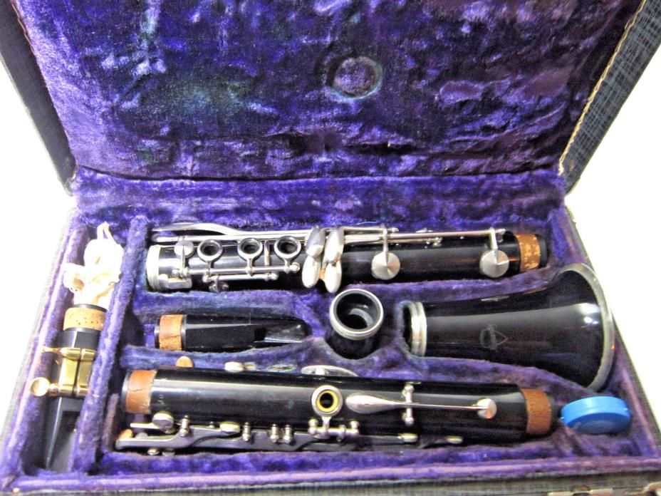 Vintage Normandy Reso-Tone USA Clarinet 1770F LEBLANC Case & 2 Mouthpieces