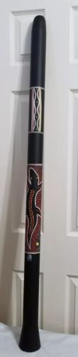 Toca 50 inch Toca Percussion Didgeridoo Gecko Artwork Black