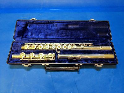 Gemeinhardt 3B Flute B Foot Open Hole Comes With Original Case