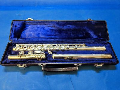 Emerson Open Hole Flute Comes With Original Case