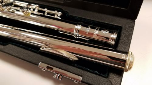 Azumi AZ3 Open Hole INLINE - B Foot, Gizmo Key, Sterling Silver Headjoint & Body