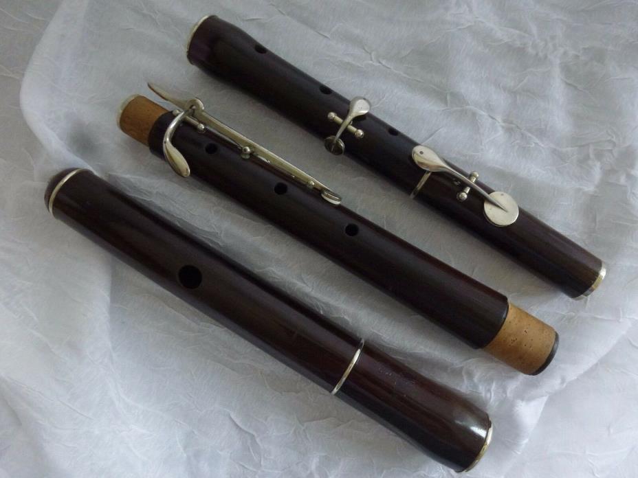 Gautrot aine Paris: 19th Century Classical French Flute * Restored Ready to play