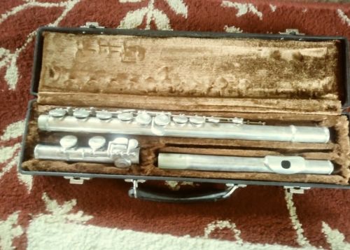 Vintage ARTLEY Flute - Closed Hole - Silver Plated