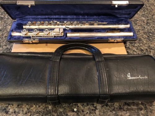 Used Gemeinhardt Solid Silver Open Hole Flute 3SB #671926