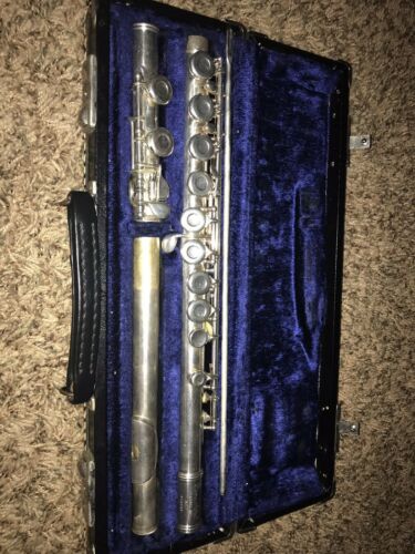 Pre-owned Gemeinhardt M2S Solid Silver Flute & Case #402284
