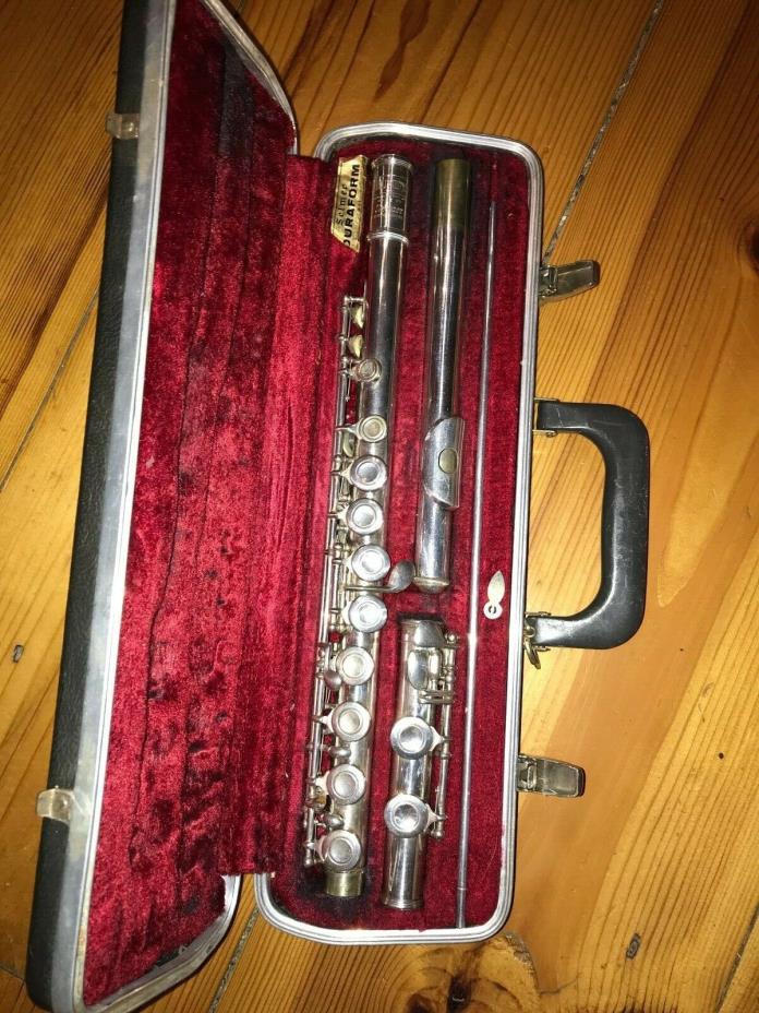 Used Selmer Bundy Flute with Case - 5902 Repaired and Ready