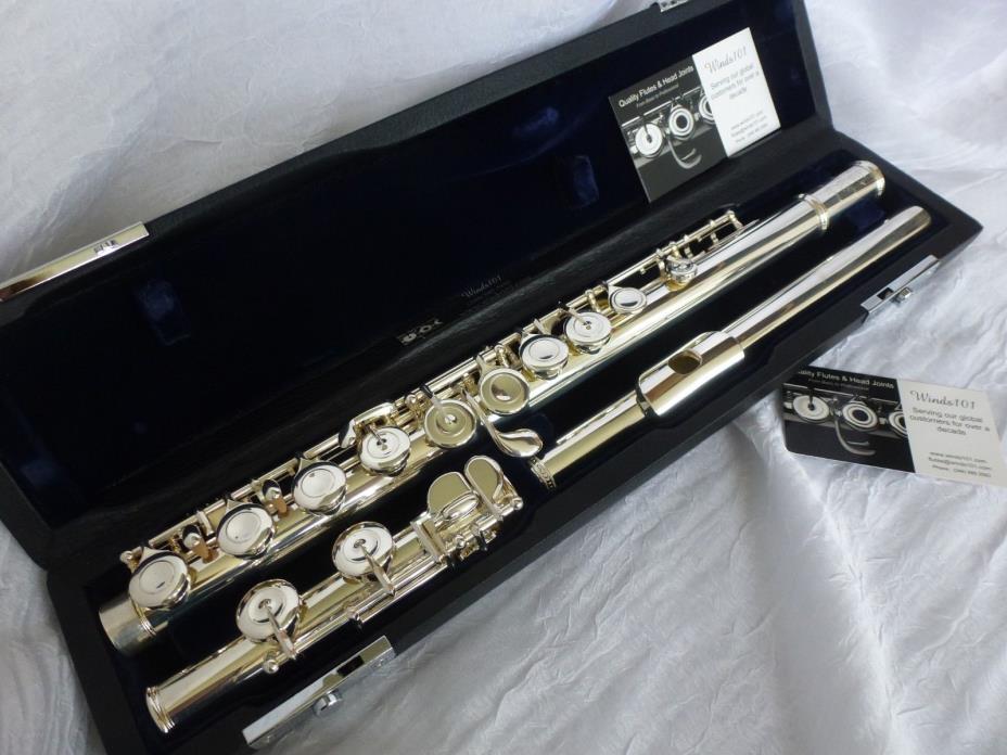 Sankyo Sterling Silver Flute Silver-Sonic P.A. (=301) * Minty Mint