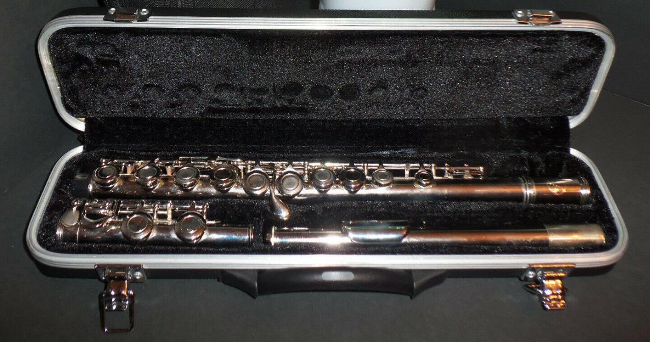SKY Brand FLUTE MUSIC INSTRUMENT w Case Musician School Band EXCELLENT CONDITION