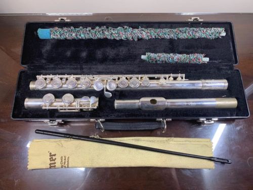 Gemeinhardt 50 Series 52 SP Flute Elkhart IN USA 52SP Student - Great Condition!