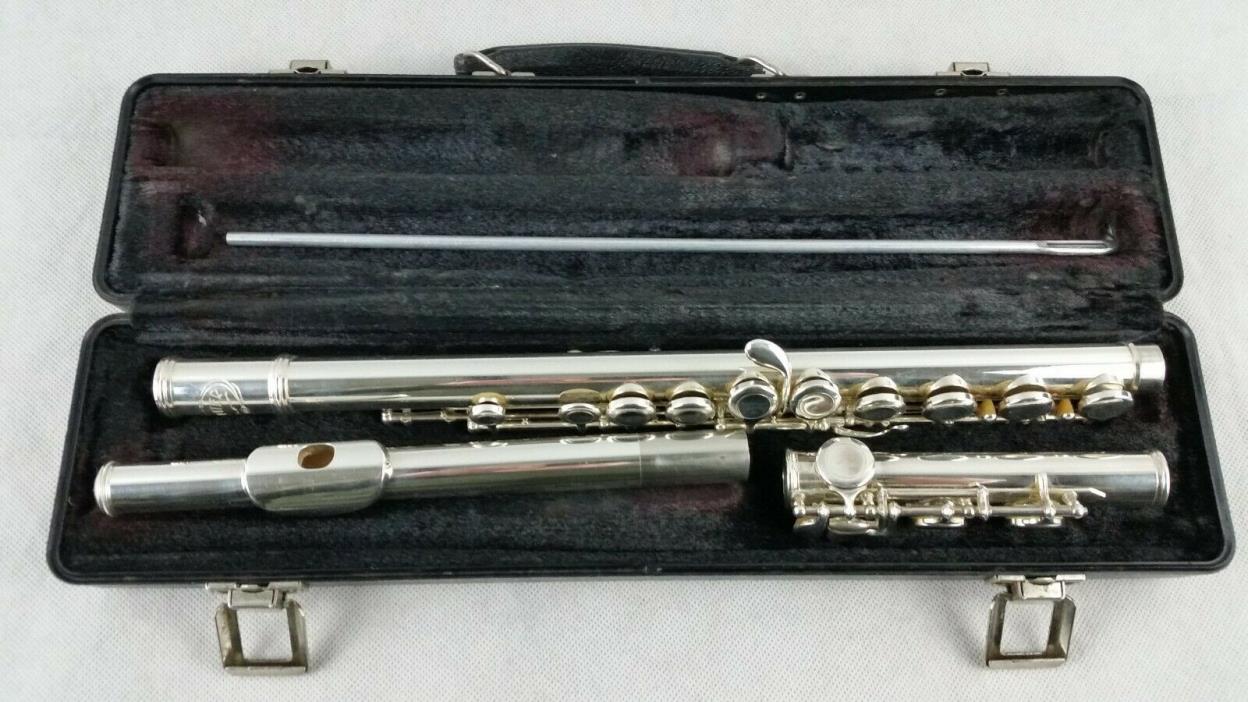 Jupiter JFL-507 II Closed-Hole Silver Plated Student Flute w/Hard Case Bundy