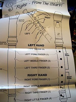 Recorder Beginner and Teaching Aid from Suzuki Musical Instruments Poster