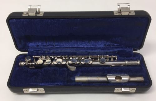 Emerson Sterling Silver Piccolo EP1 With Hard Case Made in USA