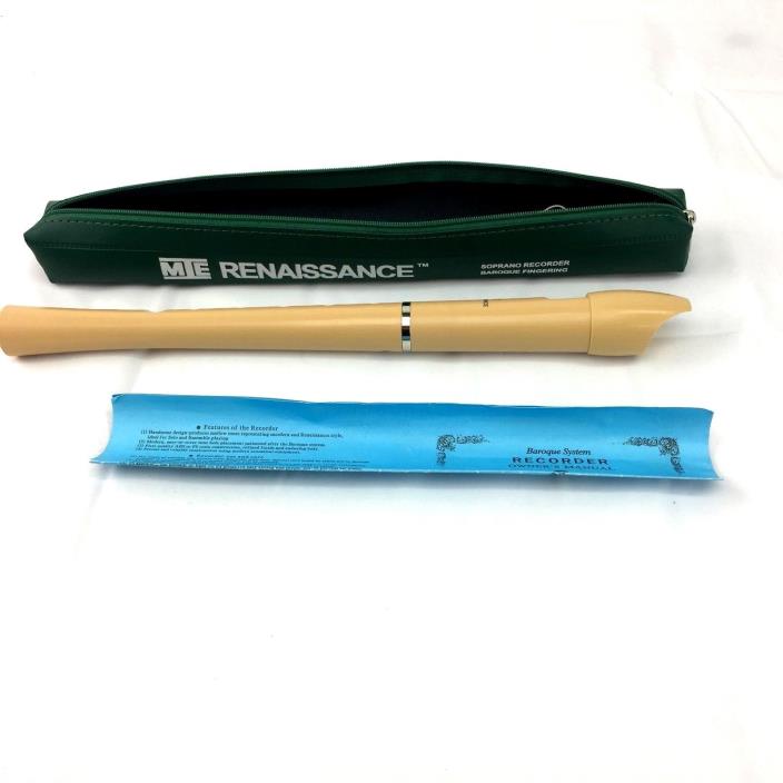 MIE Renaissance Soprano recorder baroque Childs Wind Instrument