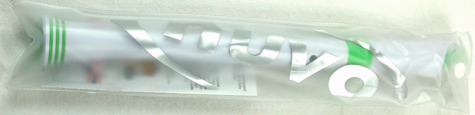 Nuvo Recorder white & green , with plastic case - 680569824370 #R11