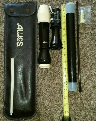 Aulos 311 Tenor Recorder Musical Instrument EXCELLENT CONDITION + More Japan.