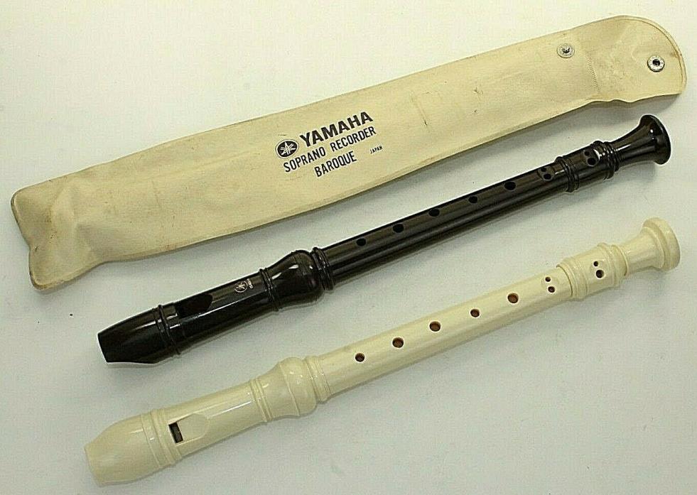Yamaha Soprano Recorder Baroque w/Case PLUS Additional Woodwind Instrument Play