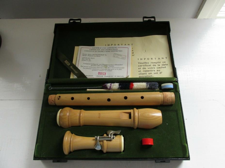 Moeck Rottenburgh Tenor Recorder, Boxwood, No. 349a