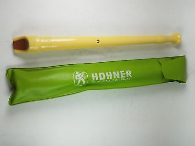 Hohner Melody Blockflote Recorder Flute With Case #9508