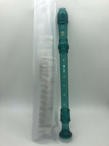 Yamaha Flute Student Soprano Recorder Woodwind Instrument Orchestra Band Blue